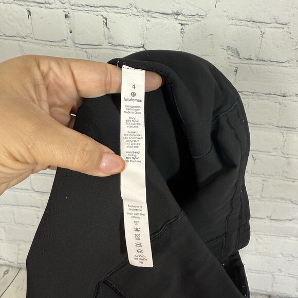 Lululemon Leggings Speed Up Luxtreme Tight Women Size 4 Black 27” Gym Running - Picture 3 of 14